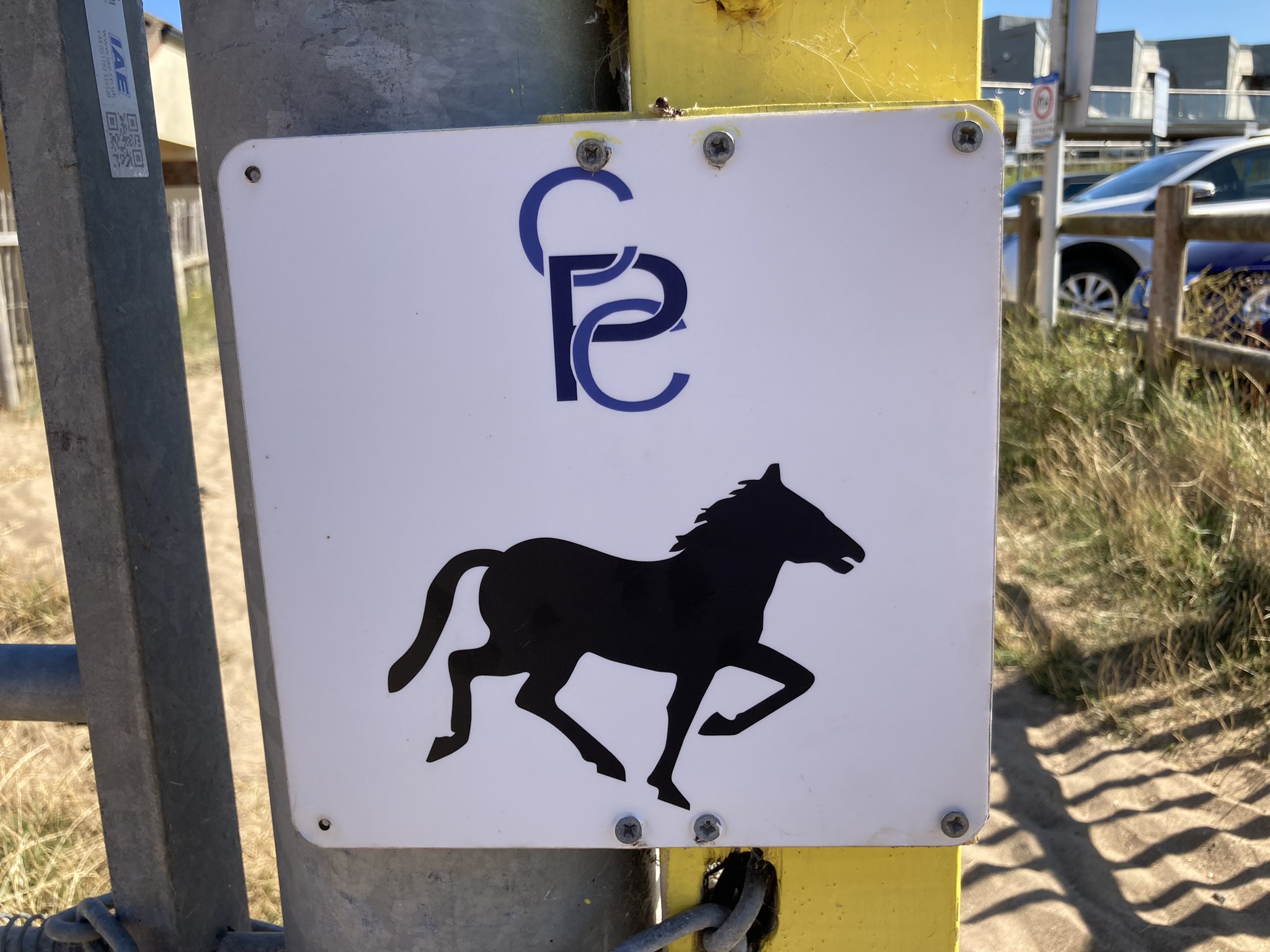 Bridleway sign